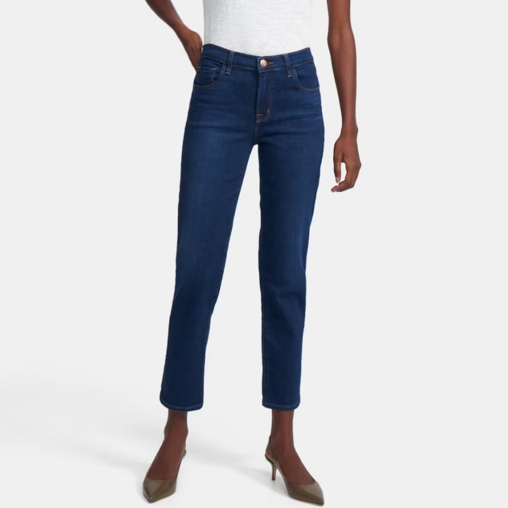J Brand Adele Midrise Straight Jeans 24